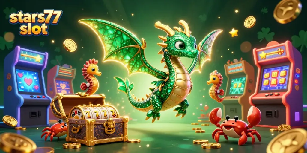 Menangkan pengalaman seru dengan stars77 slot yang penuh warna dan simbol keberuntungan.