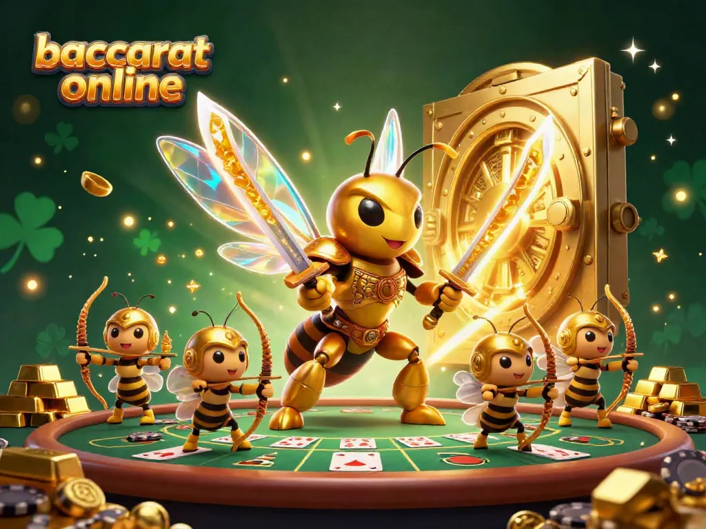 Engage in baccarat online with dynamic casino characters and rich treasure elements.