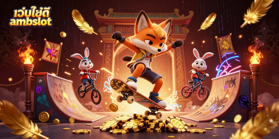 เล่นเกมสล็อตออนไลน์ที่เว็บไซต์ ambslot พร้อมทำเงินจากการหมุนสล็อตแตกง่าย