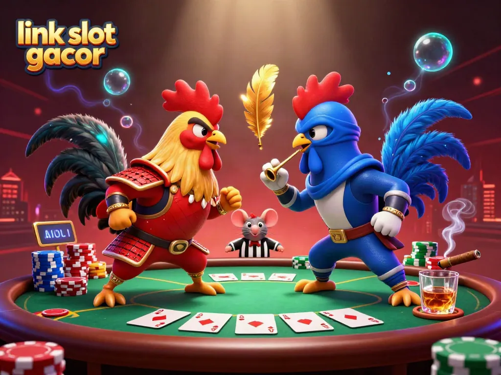 Menyatukan keberuntungan sambil meraih jackpot di link slot gacor dengan simbol dan chip slot yang berkilau.