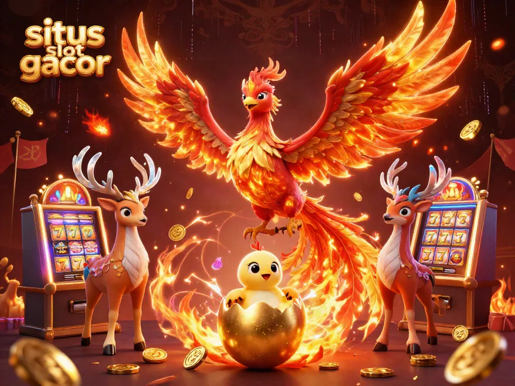 Experience the excitement at situs slot gacor with a dynamic display of mythical characters and vibrant casino elements.