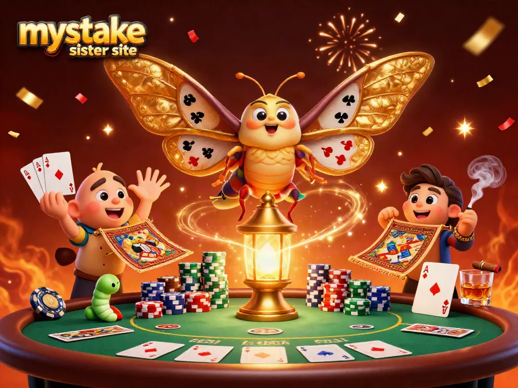 Enjoy thrilling gaming at mystake sister site with vibrant casino elements and poker excitement.