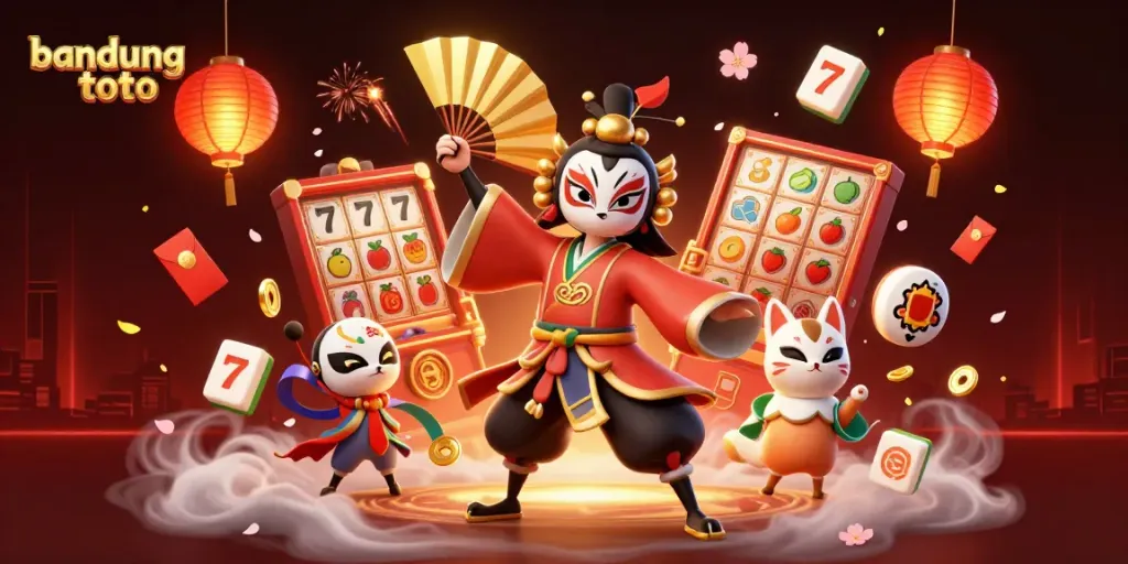 Engage with bandung toto's thrilling slots scene featuring jackpot spins and vibrant game elements.
