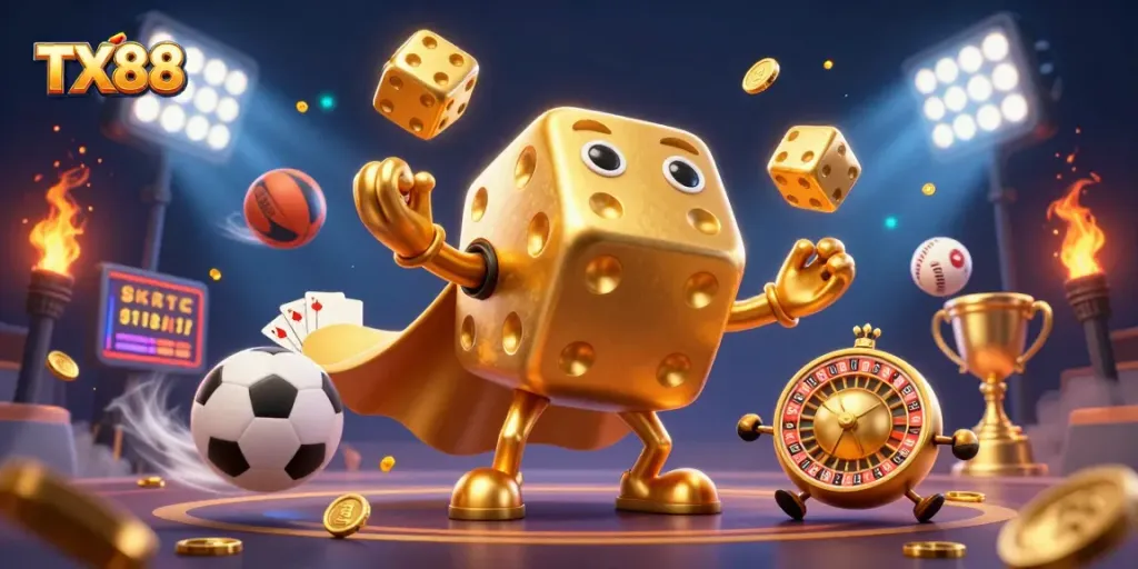 TX88 offers an exciting online gaming experience with vibrant visuals and action-packed elements.
