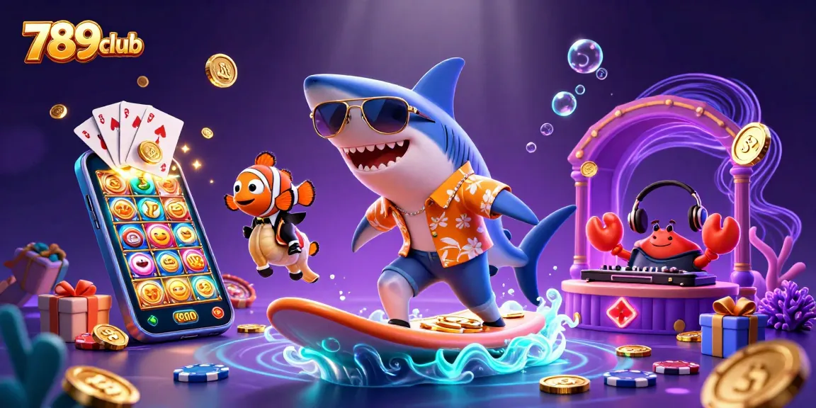 Engage with 789club's dynamic casino adventure featuring thrilling characters and gaming elements.