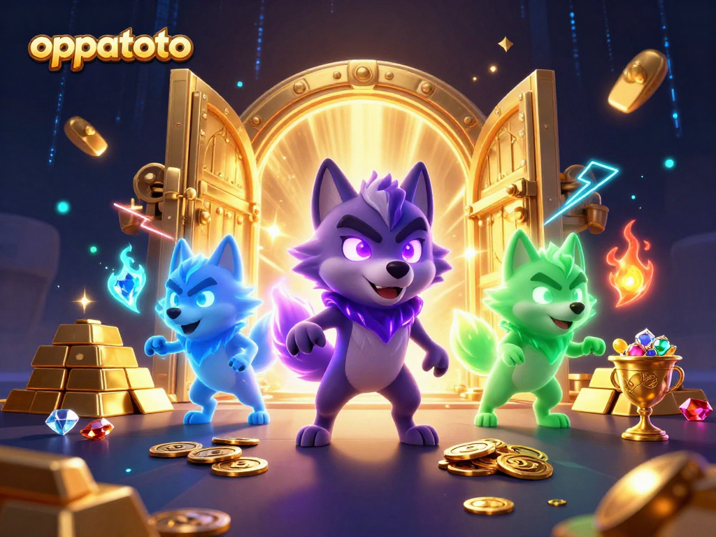 Play your odds at oppatoto with the dynamic treasure vault and ghostly wolves.